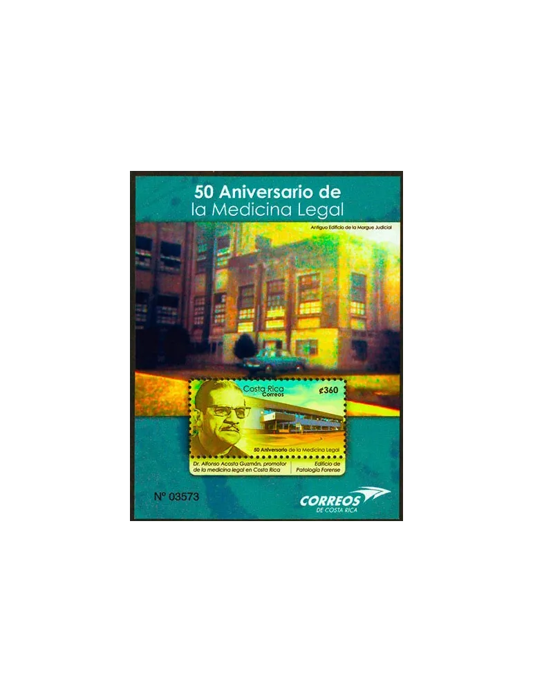 n° 36 - Timbre COSTA RICA Blocs et feuillets