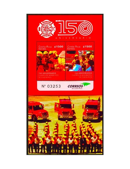 n° 37 - Timbre COSTA RICA Blocs et feuillets