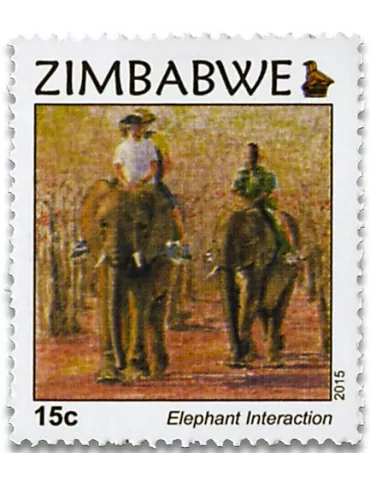 n° 774/783 - Timbre ZIMBABWE Poste 2