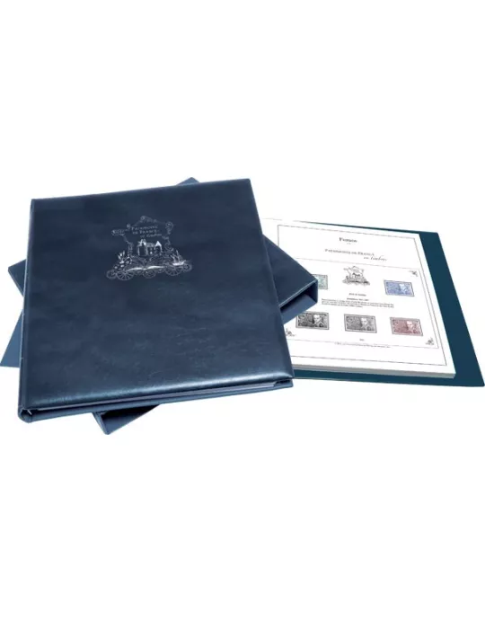 PATRIMOINE DE FRANCE EN TIMBRES : Album SUPRA accompagné des pages d´album (2019/2023)