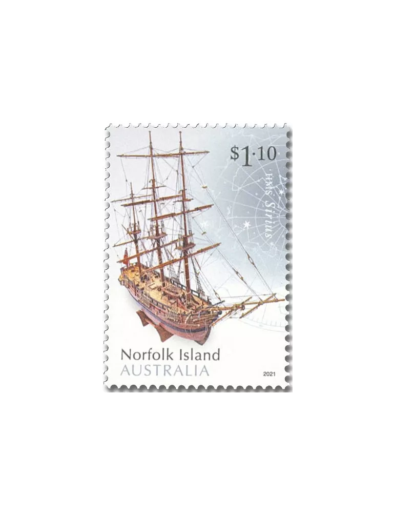 n° 1225/1226 - Timbre NORFOLK Poste