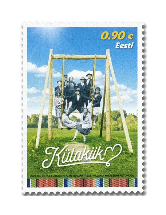 n° 932 - Timbre ESTONIE Poste