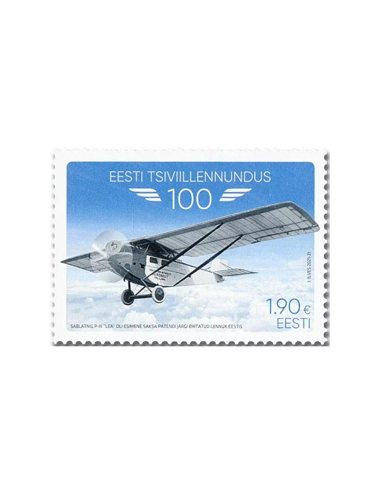 n° 937 - Timbre ESTONIE Poste