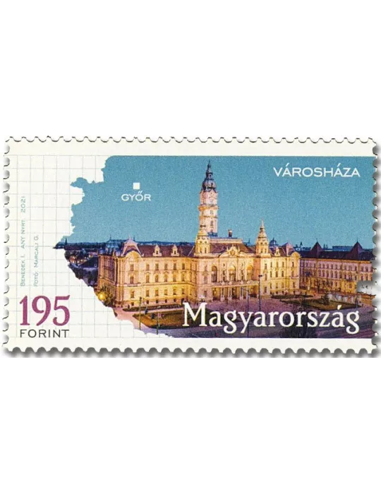 n° 4829/4832 - Timbre HONGRIE Poste