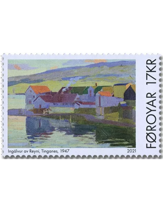 n° 1020/1021 - Timbre ILE FEROE Poste