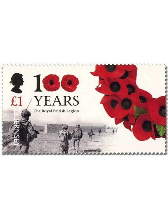 n° 1886 - Timbre GUERNESEY Poste