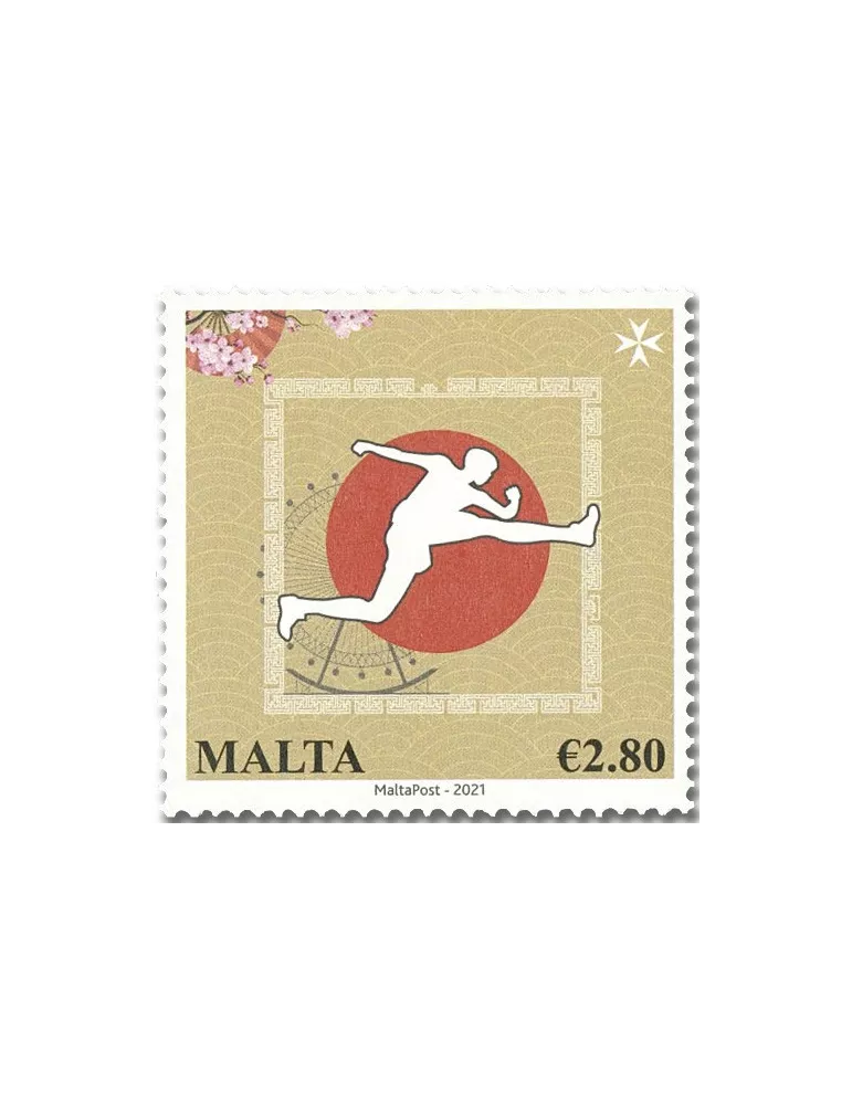 n° 2064/2066 - Timbre MALTE Poste