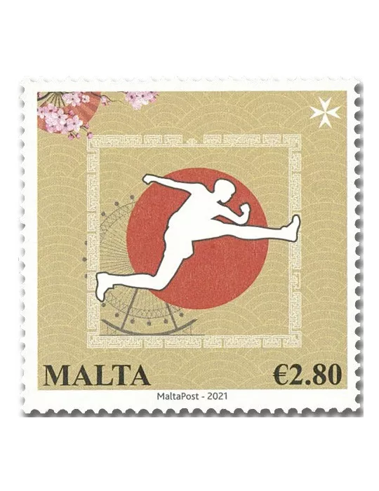 n° 2064/2066 - Timbre MALTE Poste