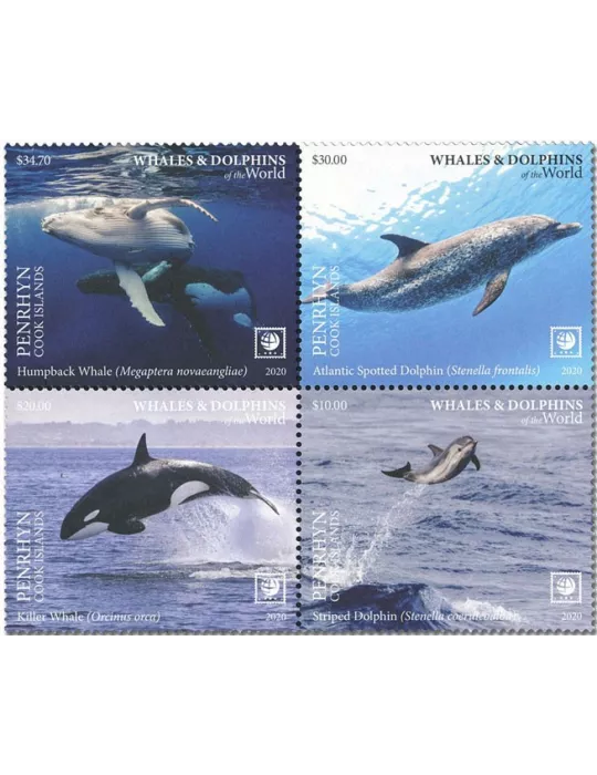 n° 676/679 - Timbre PENRHYN Poste