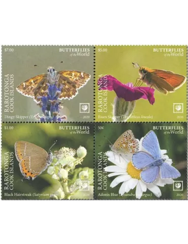 n° 119/122 - Timbre RAROTONGA Poste