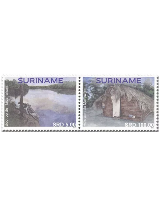 n° 3051/3052 - Timbre SURINAM Poste
