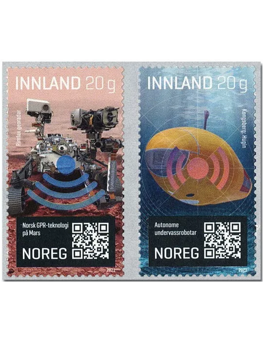 n° 1994/1995 - Timbre NORVEGE Poste