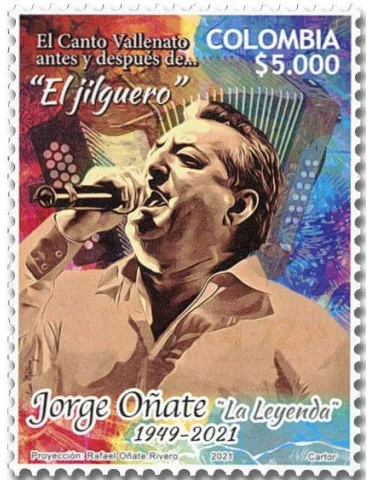 n° 2262 - Timbre COLOMBIE Poste