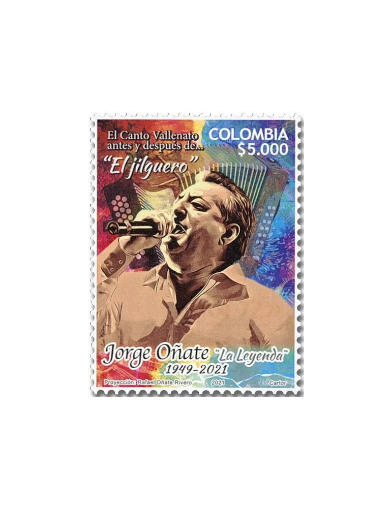 n° 2262 - Timbre COLOMBIE Poste