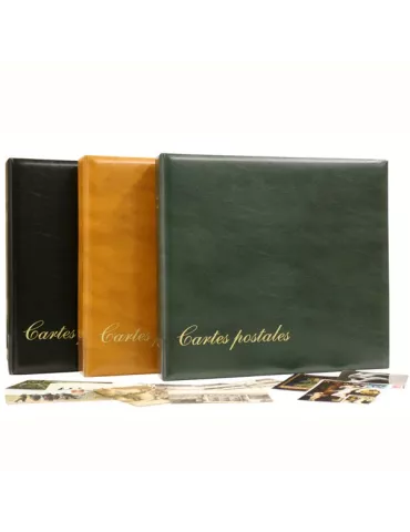 ALBUM CARTES POSTALES LUXE : reliure seule
