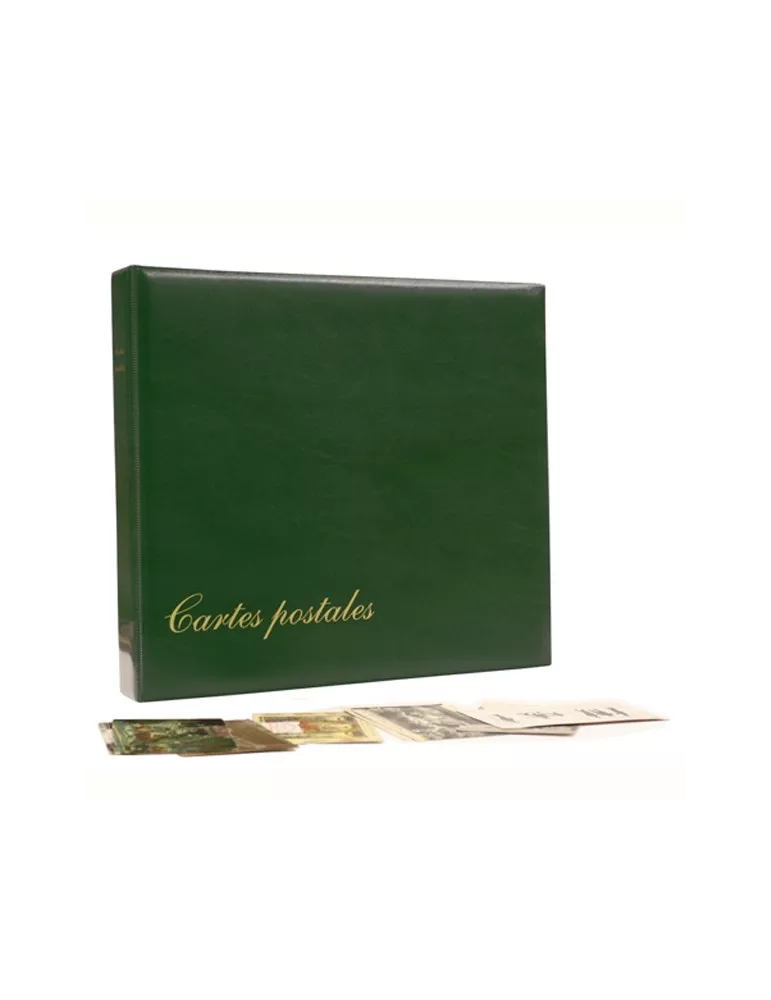 ALBUM CARTES POSTALES LUXE : reliure seule