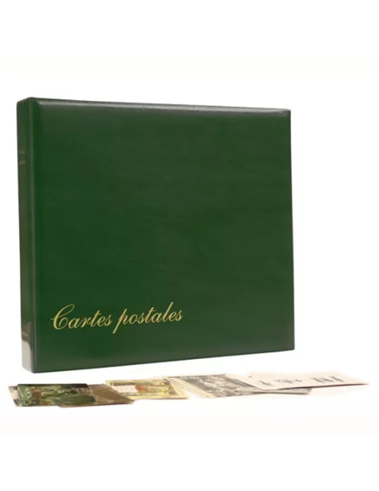 ALBUM CARTES POSTALES LUXE : reliure seule