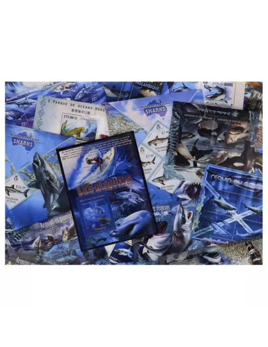 REQUINS : pochette de 15 timbres (Neufs)