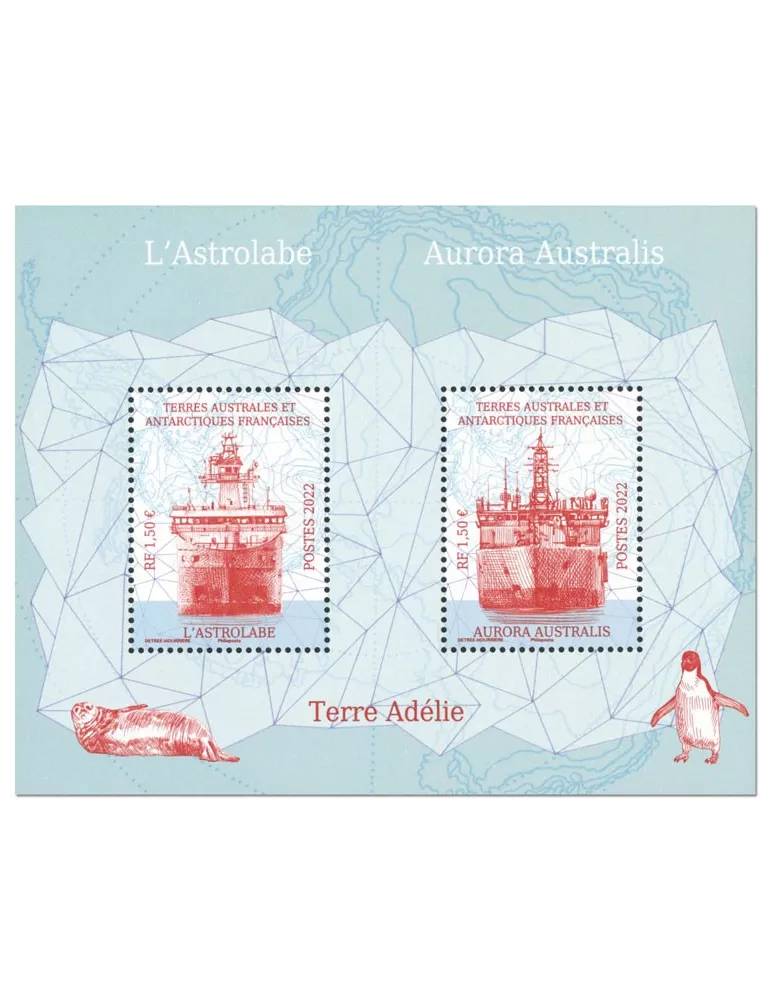 n° F1009 - Timbre TAAF Poste