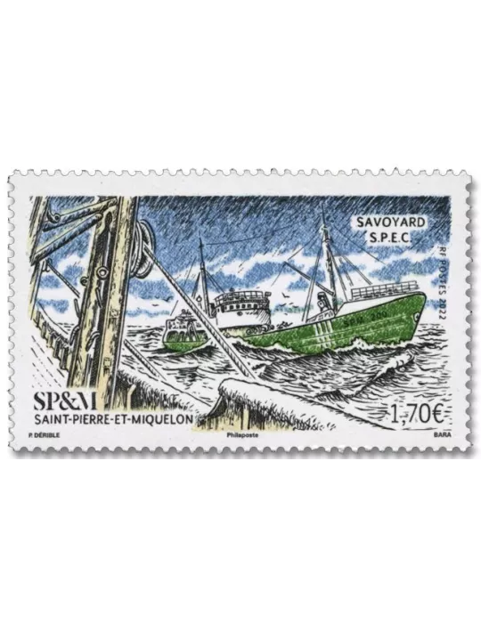 n° 1278 - Timbre Saint-Pierre et Miquelon Poste