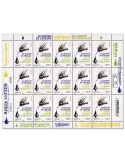 n° F2 - Timbre France Feuillets de France (Service n° 181)