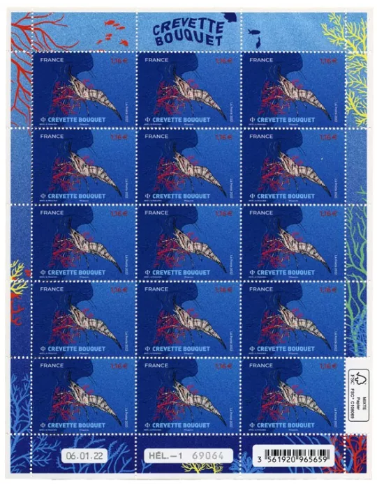 n° F51 - Timbre France Feuillets de France (n° 5556)