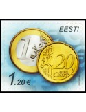 n° 744 - Timbre ESTONIE Poste