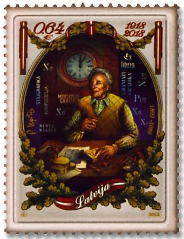 n° 894/896 - Timbre LETTONIE Poste 2