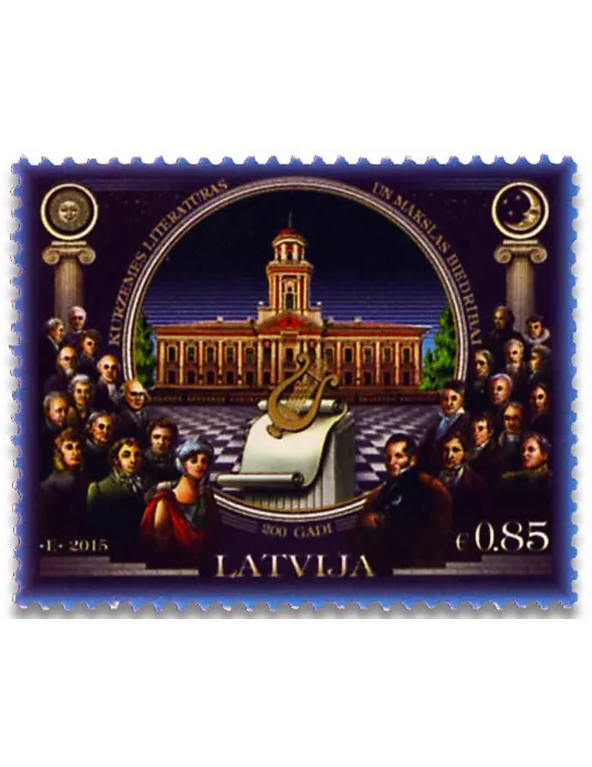 n° 915 - Timbre LETTONIE Poste
