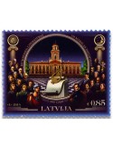 n° 915 - Timbre LETTONIE Poste