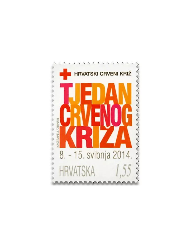 n° 109 - Timbre CROATIE Timbres de bienfaisance