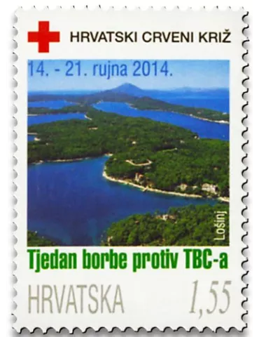 n° 110 - Timbre CROATIE Timbres de bienfaisance