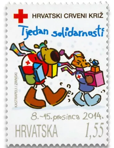 n° 111 - Timbre CROATIE Timbres de bienfaisance