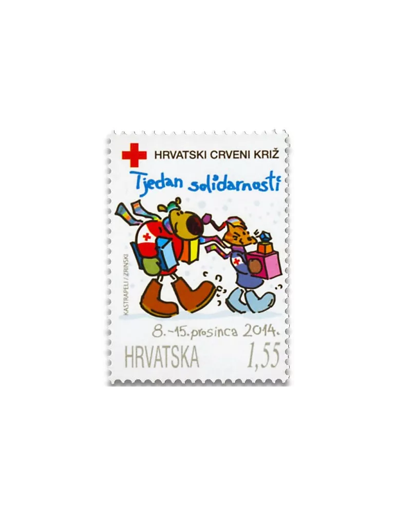 n° 111 - Timbre CROATIE Timbres de bienfaisance