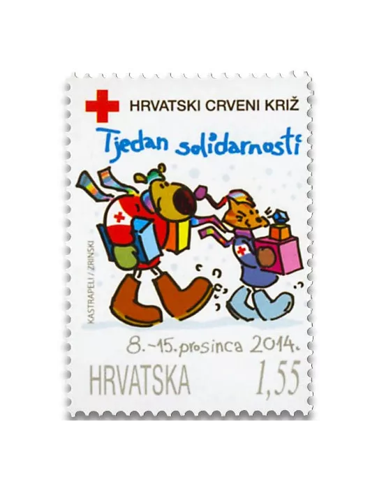 n° 111 - Timbre CROATIE Timbres de bienfaisance