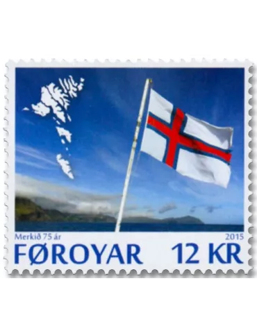 n° 832/833 - Timbre ILE FEROE Poste 2