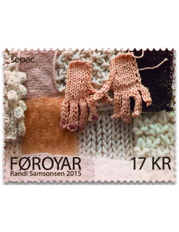 n° 837 - Timbre ILE FEROE Poste