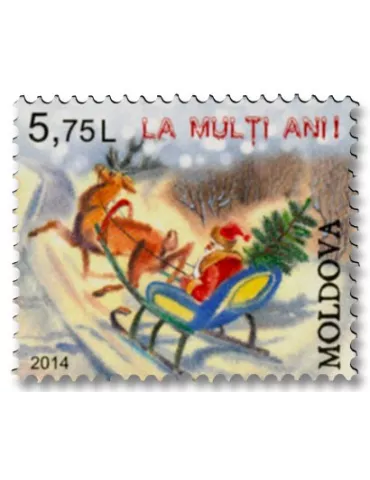 n° 778/779 - Timbre MOLDAVIE Poste 2