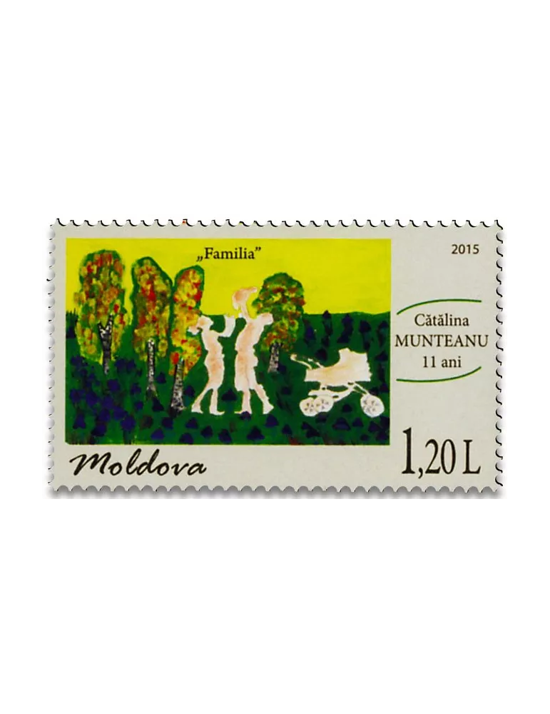 n° 793/795 - Timbre MOLDAVIE Poste