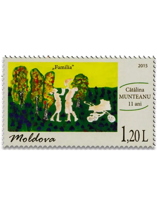 n° 793/795 - Timbre MOLDAVIE Poste