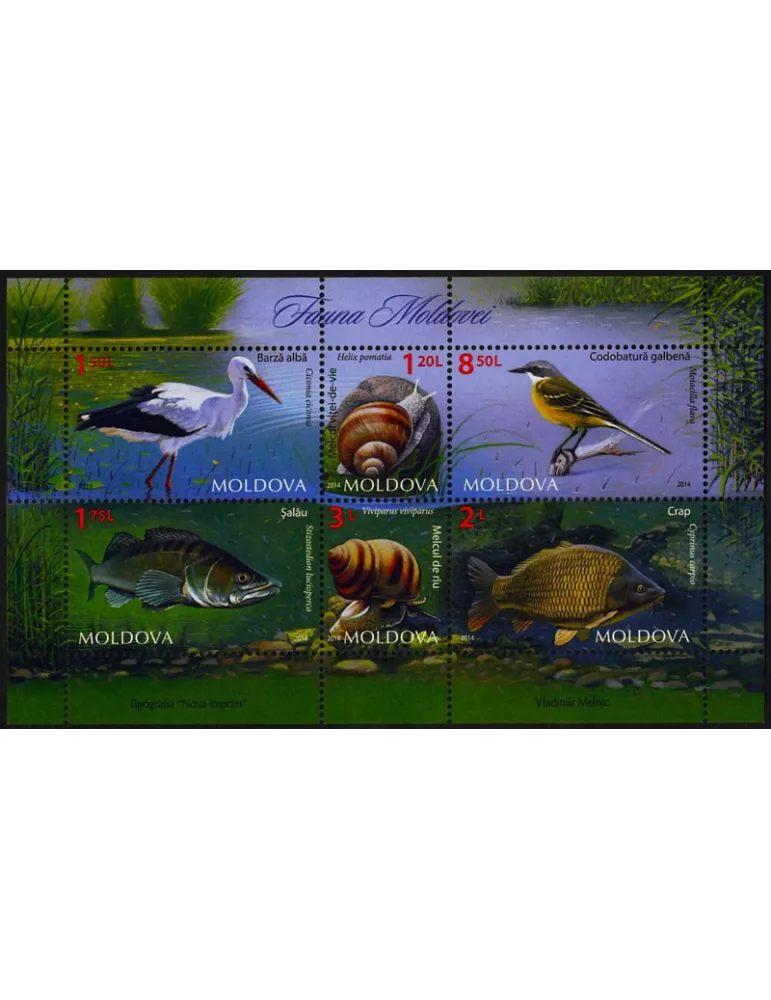 n° 71 - Timbre MOLDAVIE Blocs et feuillets