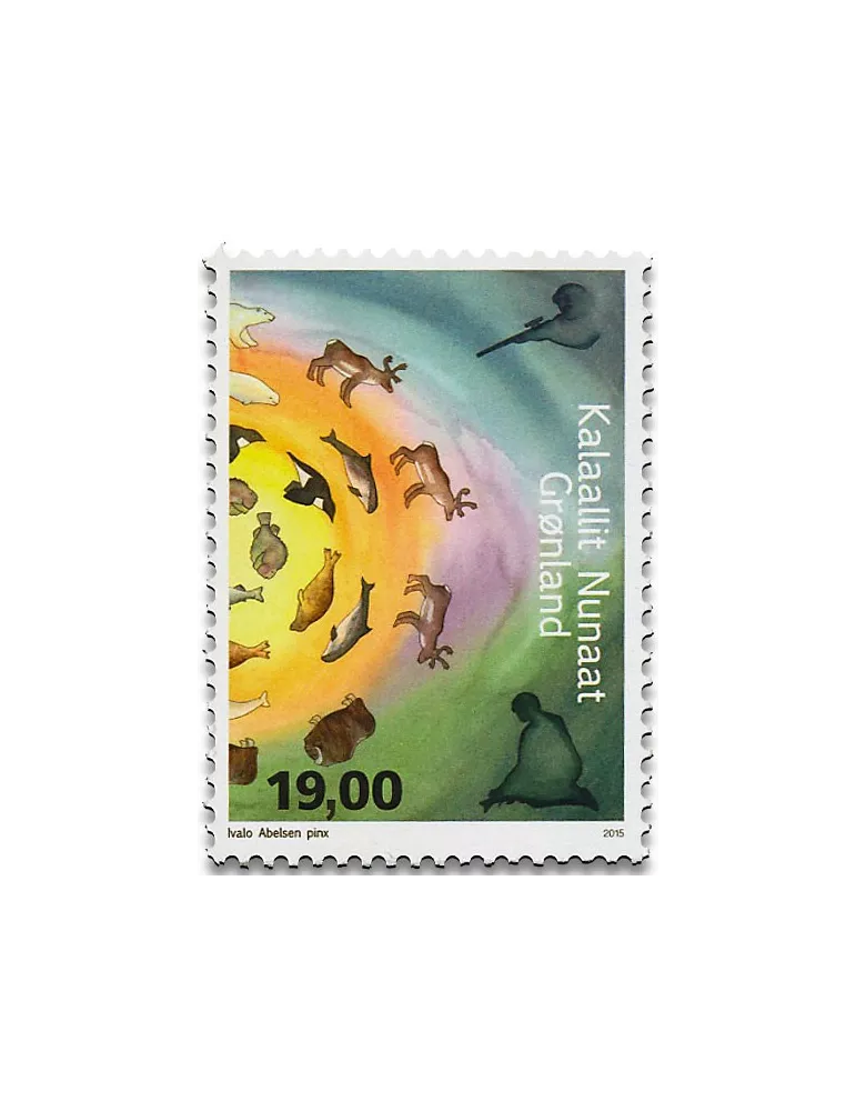 n° 662/663 - Timbre GROENLAND Poste