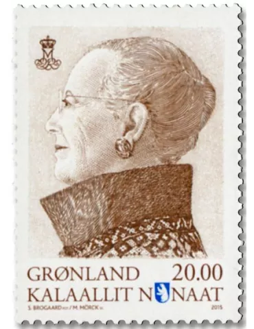 n° 674/675 - Timbre GROENLAND Poste 2