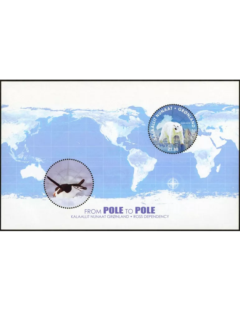 n° F657 - Timbre GROENLAND Poste