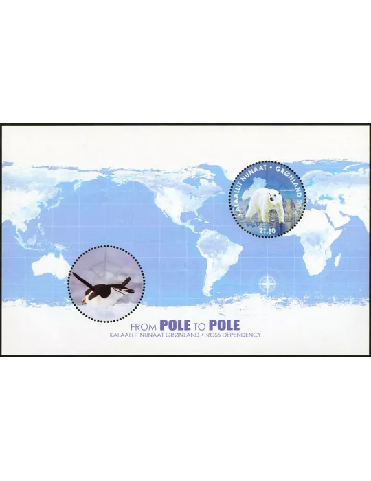 n° F657 - Timbre GROENLAND Poste