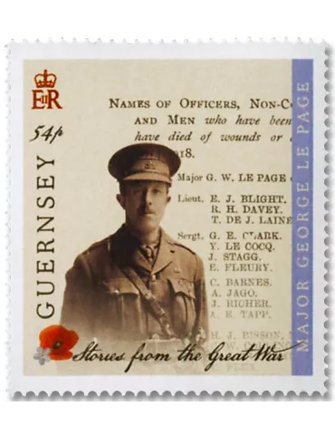 n° 1515/1520 - Timbre GUERNESEY Poste 2