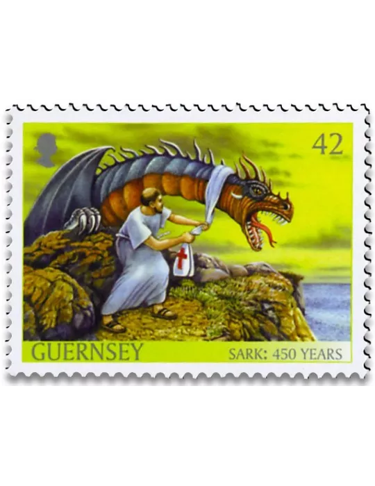 n° 1549/1553 - Timbre GUERNESEY Poste