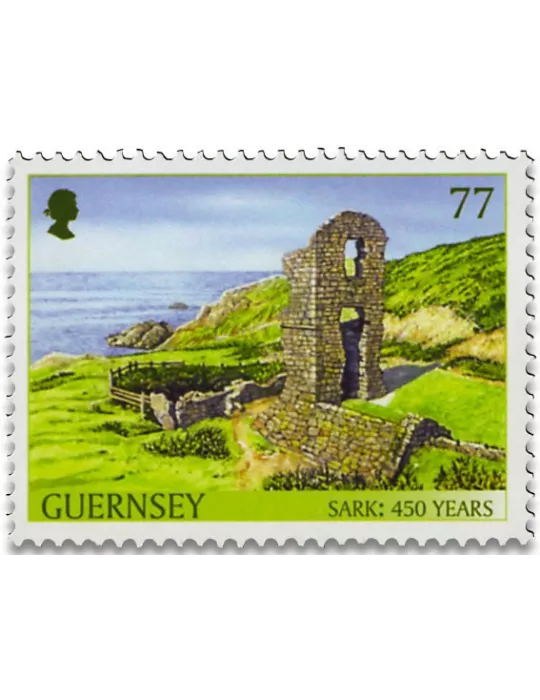 n° 1549/1553 - Timbre GUERNESEY Poste
