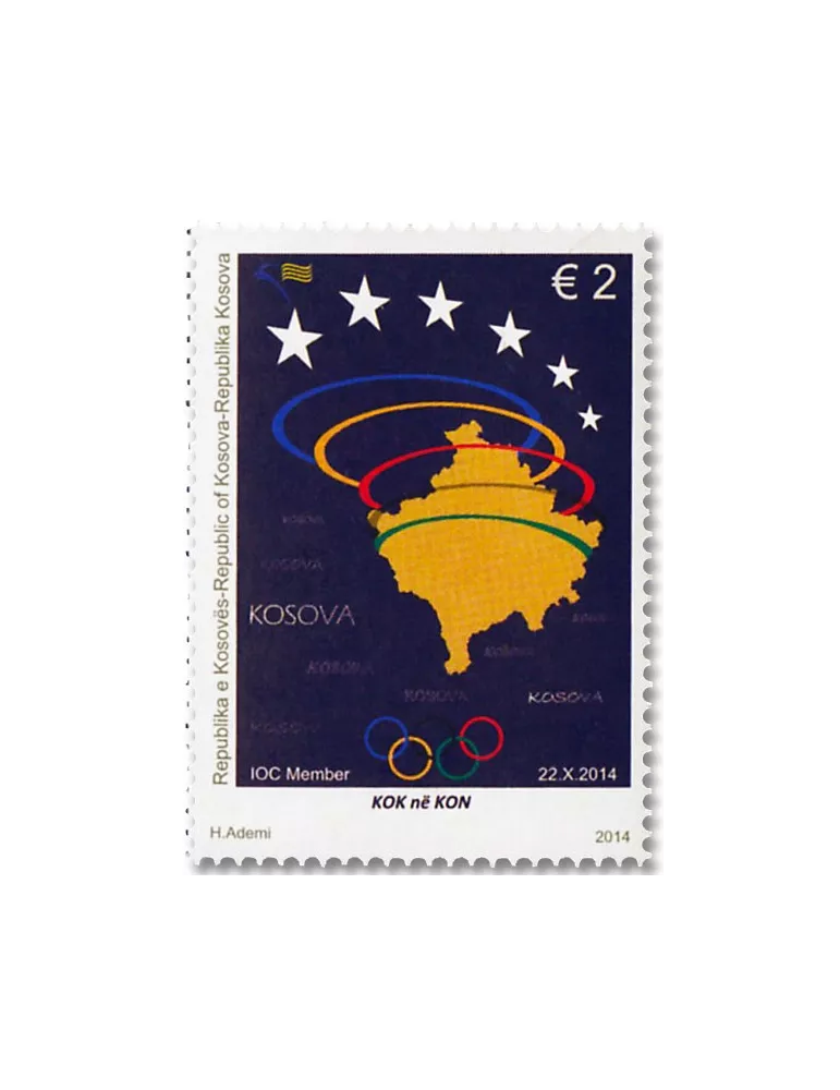 n° 175 - Timbre KOSOVO Poste
