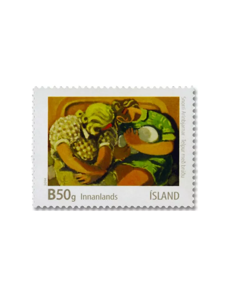 n° 1371/1374 - Timbre ISLANDE Poste
